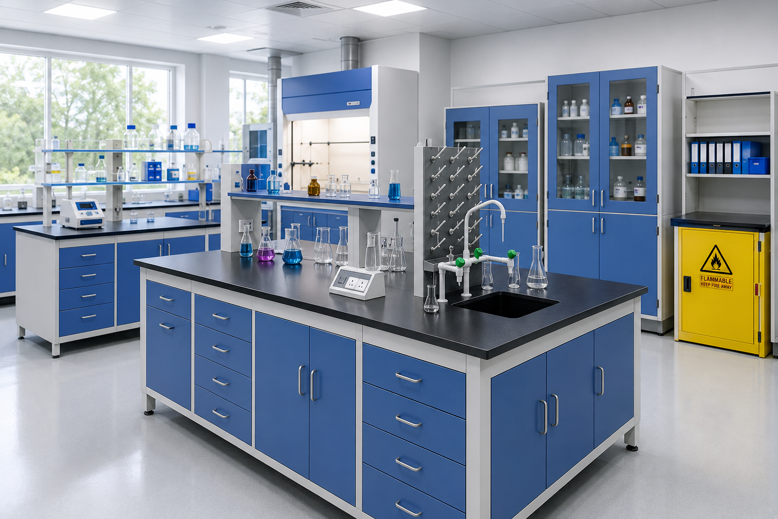 Essential Laboratory Furniture for Safe