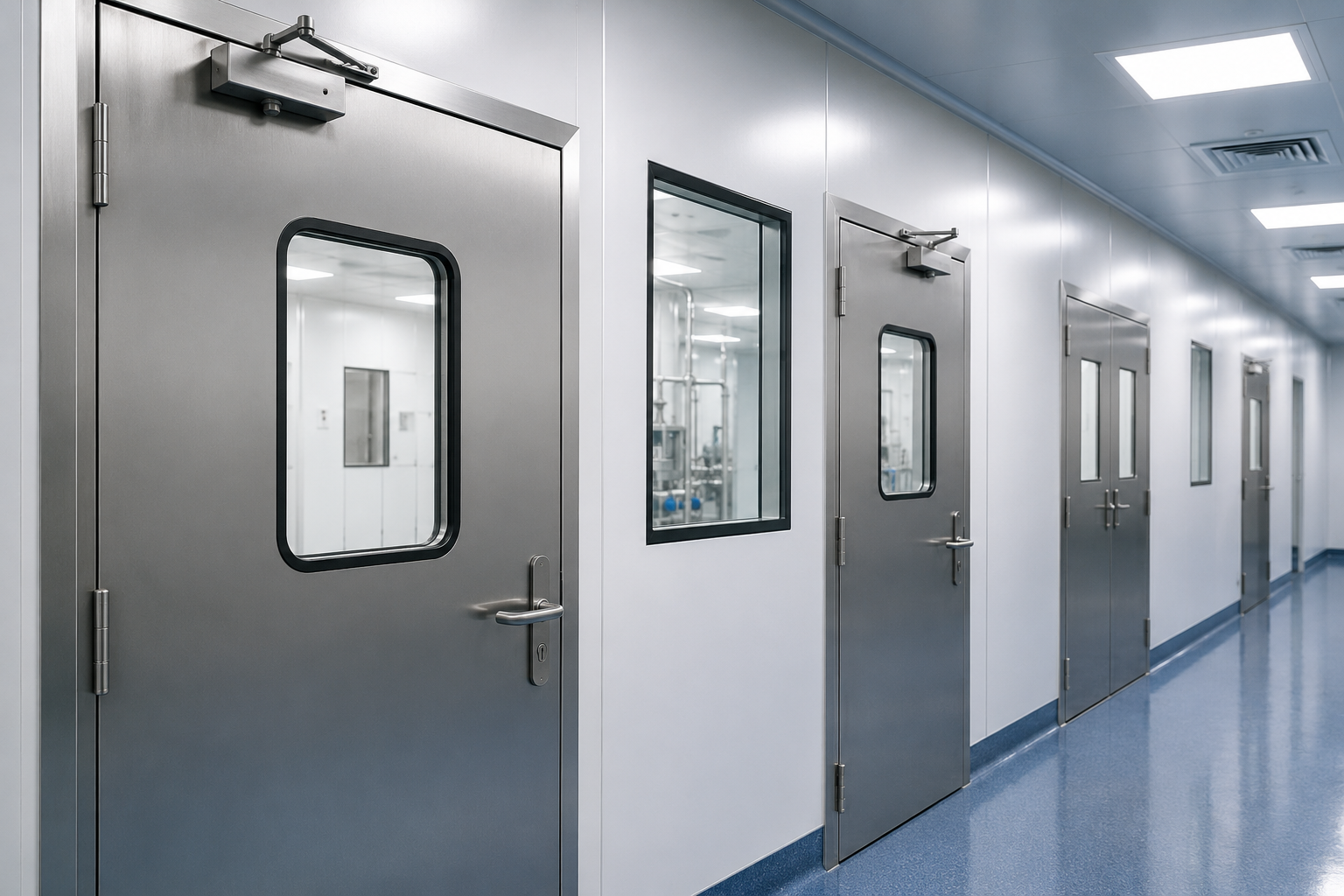 Industrial Metal Doors